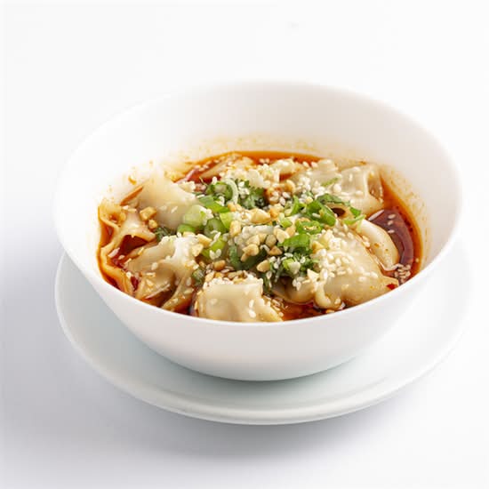 红油抄手 Pork Wonton in Spicy Sauce